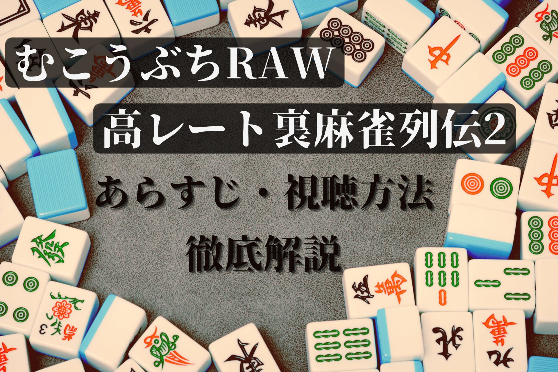 むこうぶちRAWあらすじ・配信